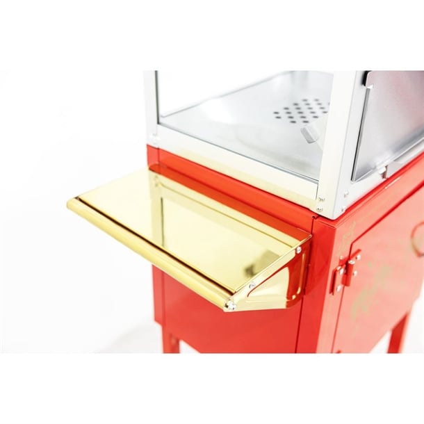 A1 Equipment 8oz Popcorn Machine with Cart Red ht426