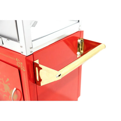 A1 Equipment 8oz Popcorn Machine with Cart Red ht426