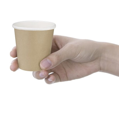 Fiesta Compostable Hot Cups Single Wall Kraft 6oz (1000 Pack) ht466
