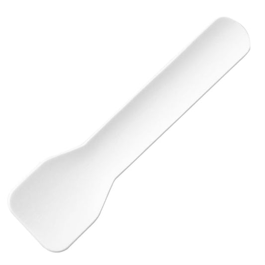 Fiesta Compostable Paper Ice Cream Spoons 95mm (100 Pack) ht487