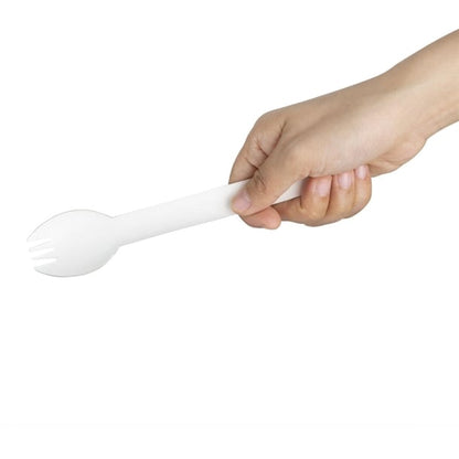Fiesta Compostable Paper Sporks 160mm (100 Pack) ht488