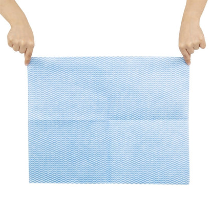 Jantex Heavy Duty Non-Woven Cloths Blue (25 Pack) ht492