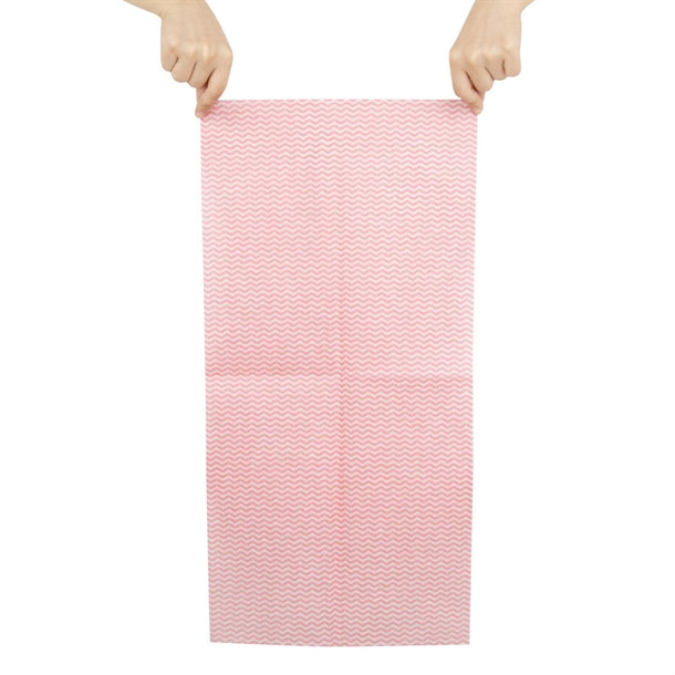 Jantex Washroom Cleaning Cloth Red (50 Pack) ht494