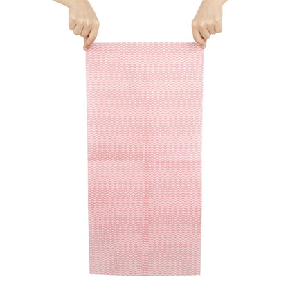Jantex Washroom Cleaning Cloth Red (50 Pack) ht494