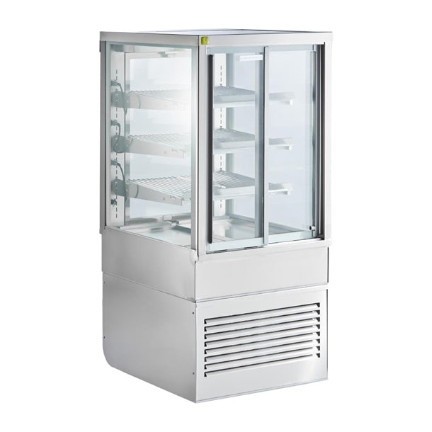 Cossiga Tower BTG Freestanding Multideck Display Fridge w/Sliding Front & Rear Doors p_ht501