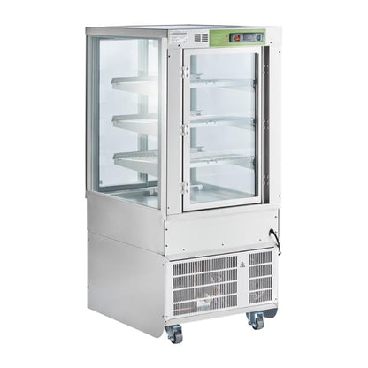 Cossiga Tower BTG Freestanding Multideck Display Fridge w/Sliding Front & Rear Doors p_ht501