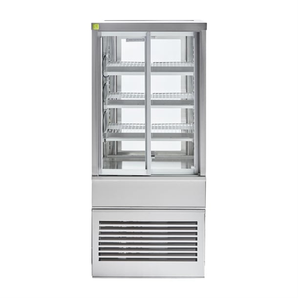 Cossiga Tower BTG Freestanding Multideck Display Fridge w/Sliding Front & Rear Doors p_ht501