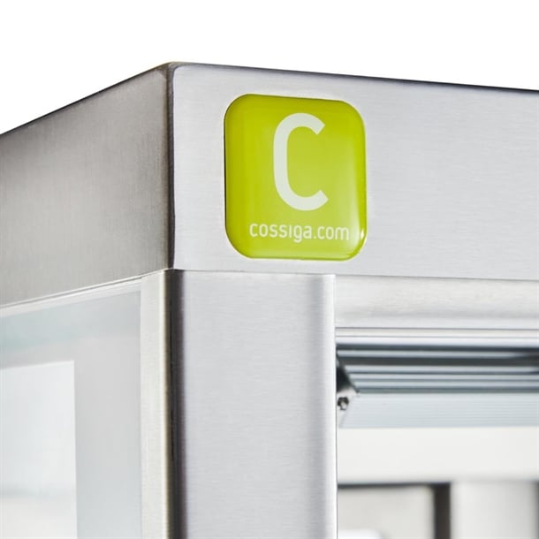 Cossiga Tower BTG Freestanding Multideck Display Fridge w/Sliding Front & Rear Doors p_ht501