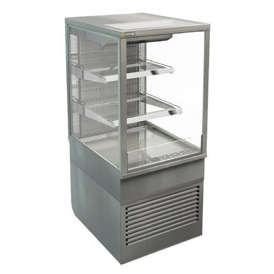 Cossiga Tower BTG Open Front Freestanding Multideck Display Fridge w/Hinged Stainless Rear Door p_ht509