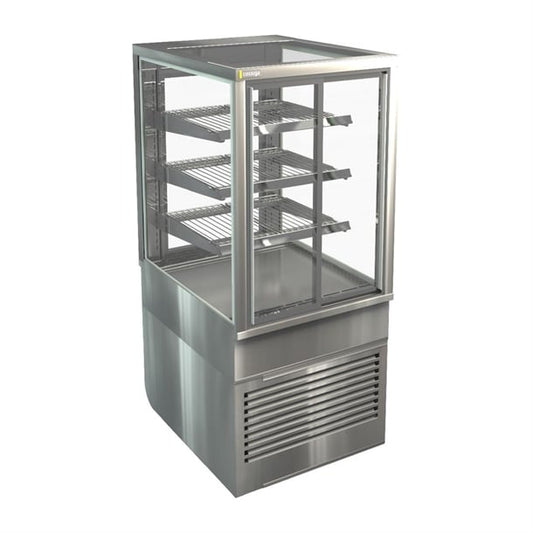 Cossiga Tower BTG Ambient Freestanding Multideck Display w/Front & Rear Sliding Doors p_ht519