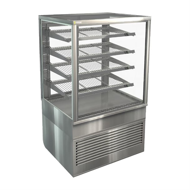 Cossiga Tower TTG Solid Front Tall Refrigerated Freestanding w/stainless Hinged Rear Door p_ht565