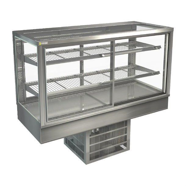 Cossiga Tower STG Refrigerated Drop-in Display w/Sliding Front & Rear Doors p_ht568