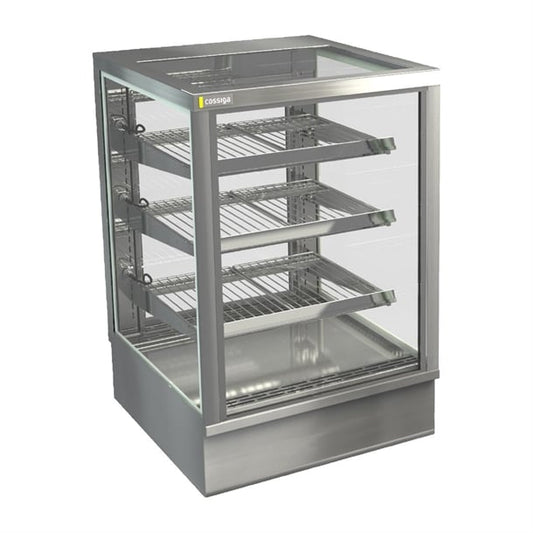 Cossiga Tower STG Heated Drop-in Display w/Solid Front Glass & Rear Sliding Doors p_ht575