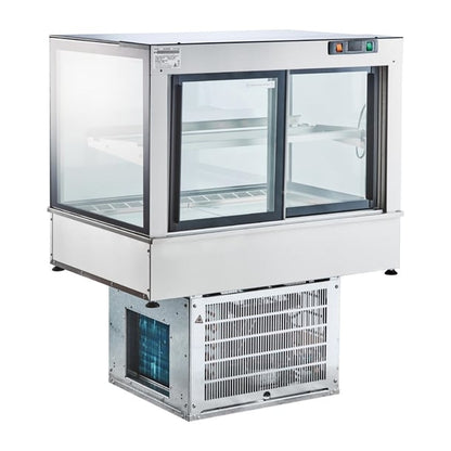Cossiga Tower GOG Refrigerated Frameless Glass Countertop Display p_ht610
