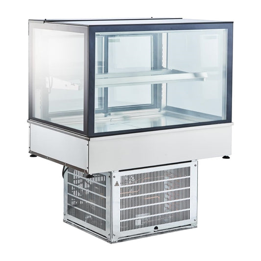Cossiga Tower GOG Refrigerated Frameless Glass Countertop Display p_ht610