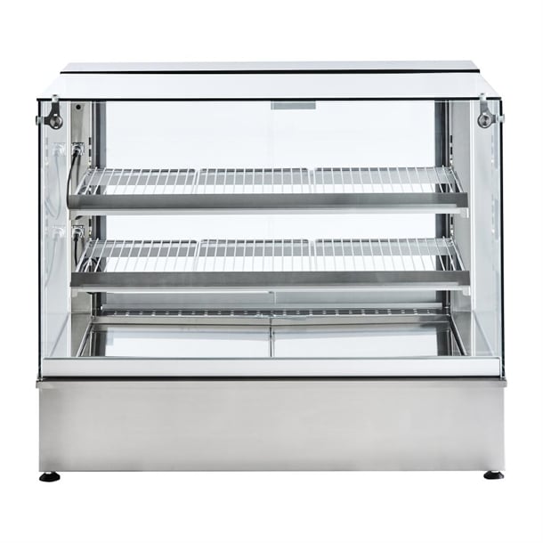 Cossiga Tower GOG Heated Countertop Display Single Glass Top and Doors 900mm ht613