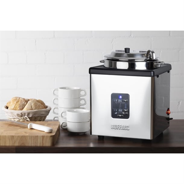 Buffalo Heat and Hold Soup Kettle Stainless Steel 9Ltr ht759