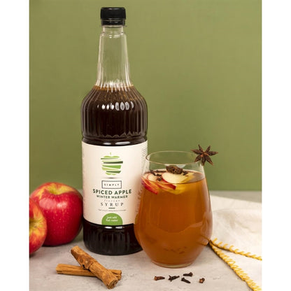Simply Winter Warmer Spiced Apple Syrup 1Ltr ht802