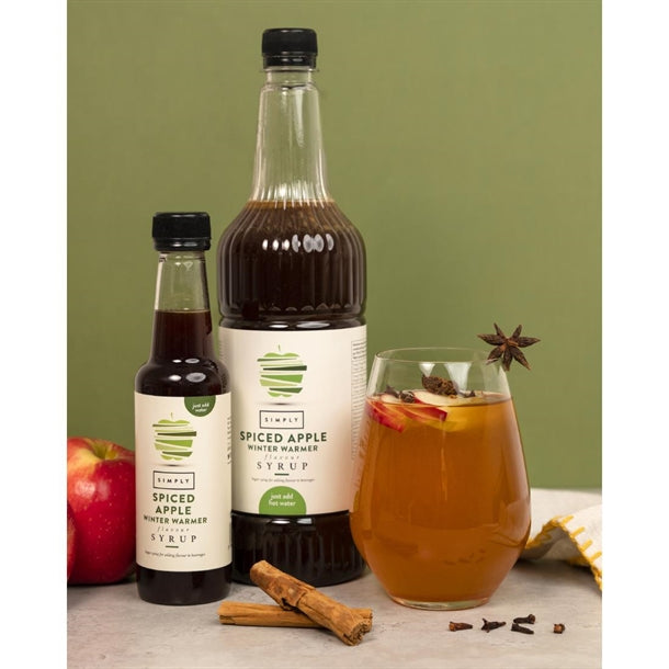 Simply Winter Warmer Spiced Apple Syrup 1Ltr ht802