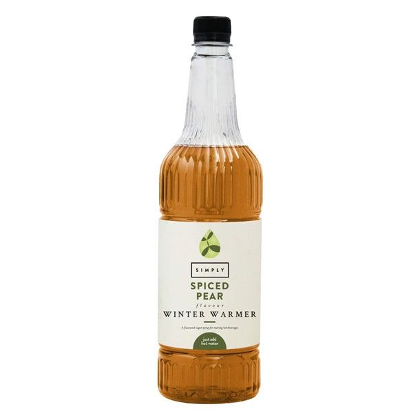 Simply Winter Warmer Spiced Pear Syrup 1Ltr ht803