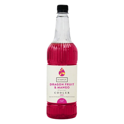 Simply Dragon Fruit & Mango Cooler Syrup 1Ltr ht804
