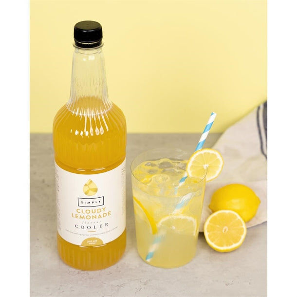 Simply Cloudy Lemonade Cooler Syrup 1Ltr ht806