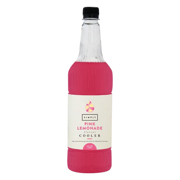 Simply Pink Lemonade Cooler Syrup 1Ltr ht808
