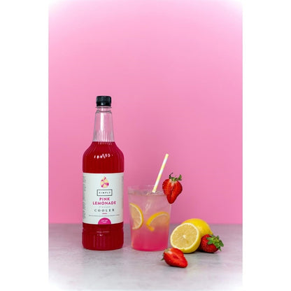 Simply Pink Lemonade Cooler Syrup 1Ltr ht808
