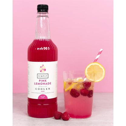 Simply Pink Lemonade Cooler Syrup 1Ltr ht808