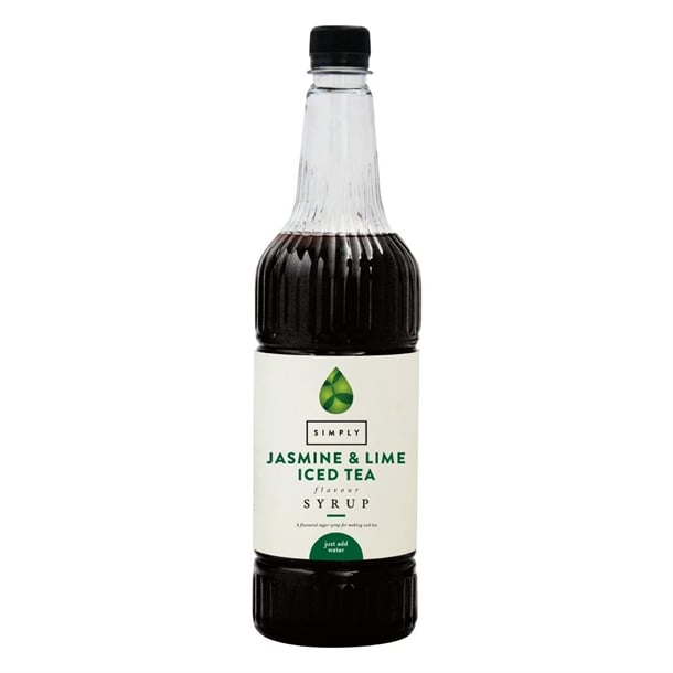 Simply Jasmine & Lime Iced Tea Syrup 1Ltr ht809