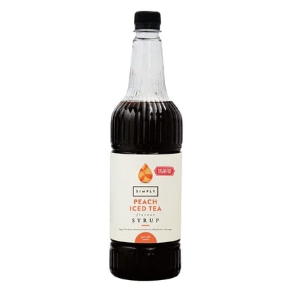 Simply Sugar-Free Peach Iced Tea Syrup 1Ltr ht812