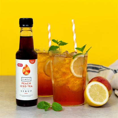 Simply Sugar-Free Peach Iced Tea Syrup 1Ltr ht812