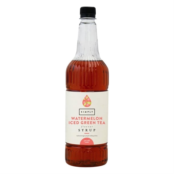 Simply Watermelon Iced Green Tea Syrup 1Ltr ht813