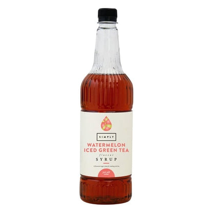 Simply Watermelon Iced Green Tea Syrup 1Ltr ht813