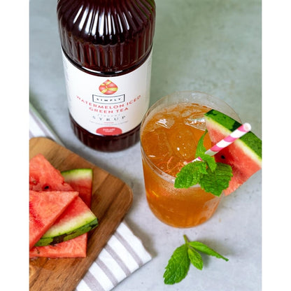Simply Watermelon Iced Green Tea Syrup 1Ltr ht813