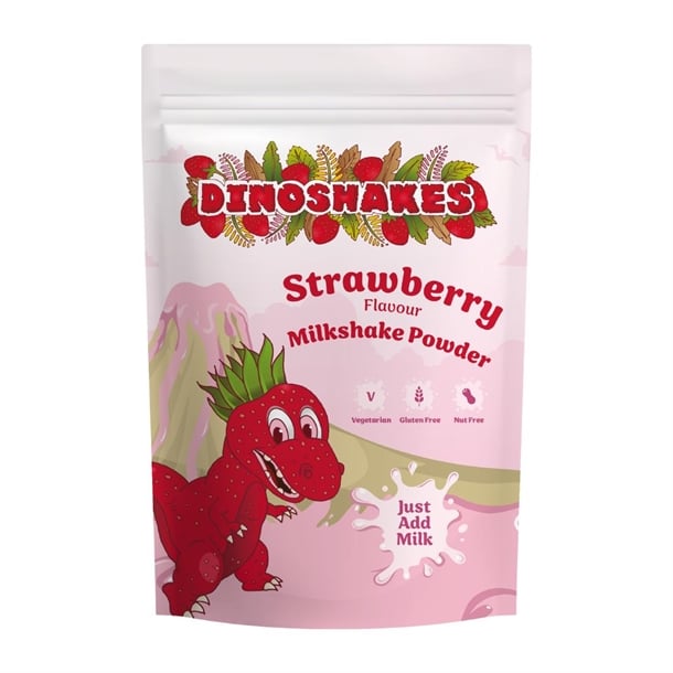 Dinoshakes Milkshake Powder Strawberry 1kg ht822