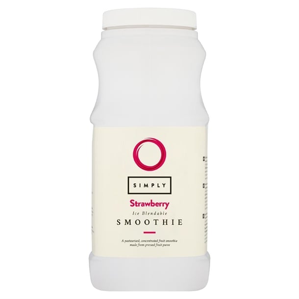 Simply Strawberry Smoothie Mix 1Ltr ht832