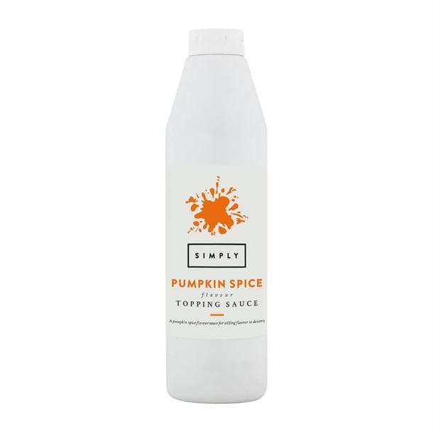 Simply Pumpkin Spice Topping Sauce 1kg ht849
