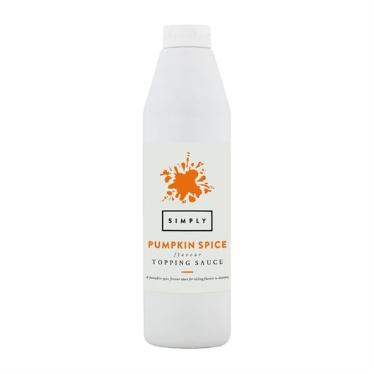 Simply Pumpkin Spice Topping Sauce 1kg ht849