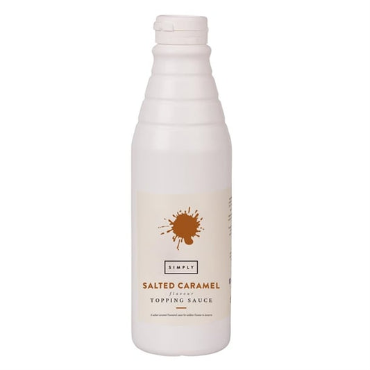 Simply Salted Caramel Topping Sauce 1kg ht851