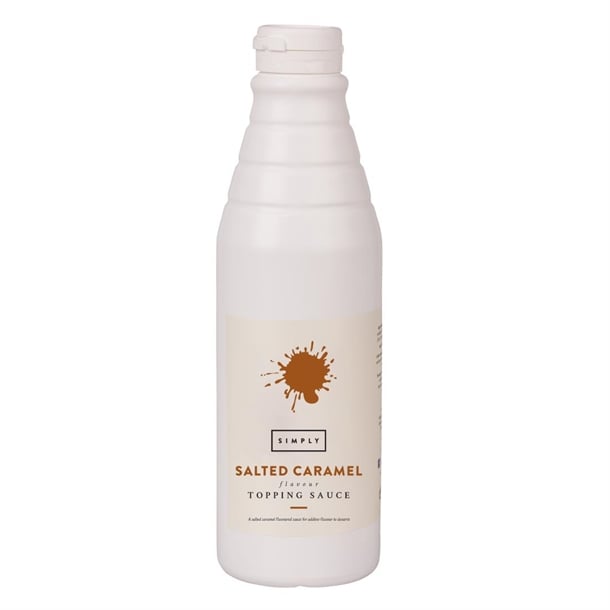 Simply Salted Caramel Topping Sauce 1kg ht851
