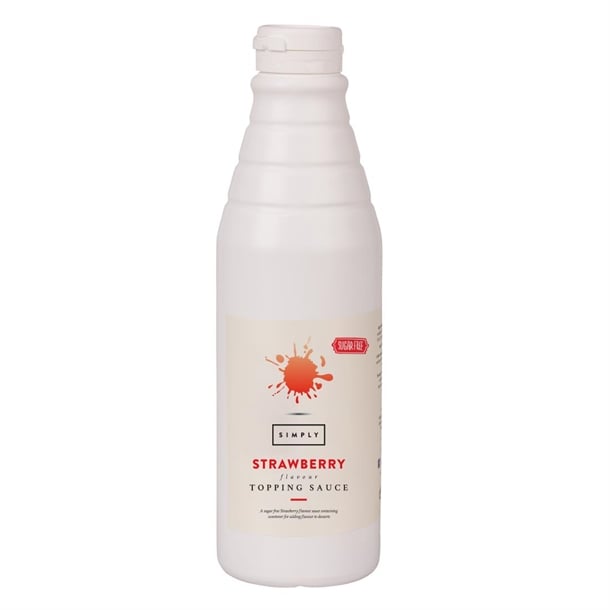 Simply Strawberry Topping Sauce 1kg ht852
