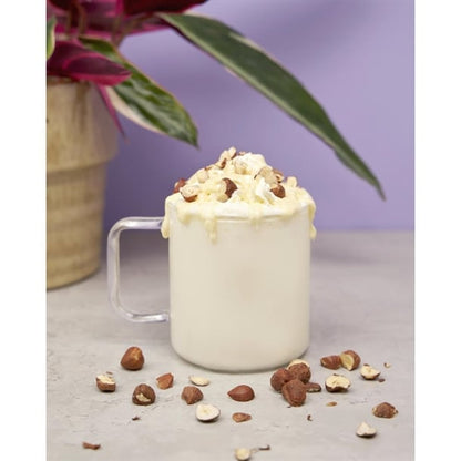 Simply White Chocolate Topping Sauce with Hazelnut Flavouring 1kg ht855