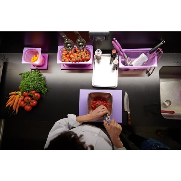 Pujadas Purple Polinorm Gastronorm Lid 1/3GN ht886