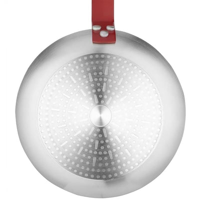 Hygiplas Aluminium Non-stick Teflon Platinum Plus Frying Pan Red 28cm ht966