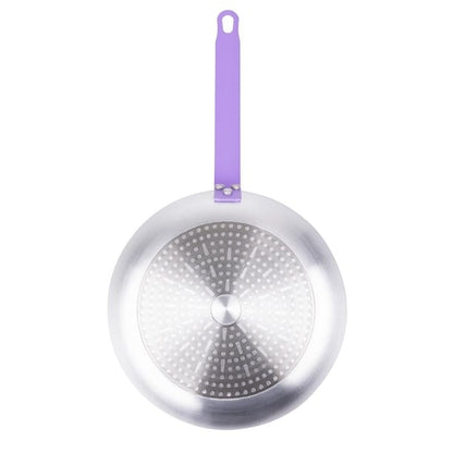 Hygiplas Aluminium Non-stick Teflon Platinum Plus Frying Pan Purple 28cm ht969