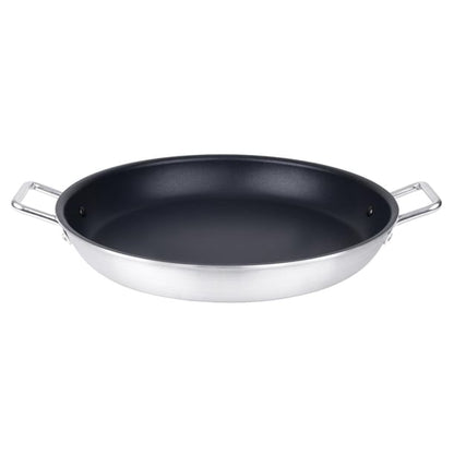Vogue Aluminium Non-stick Teflon Platinum Plus Paella Pan 45cm ht991