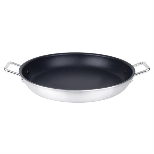 Vogue Aluminium Non-stick Teflon Platinum Plus Paella Pan 45cm ht991