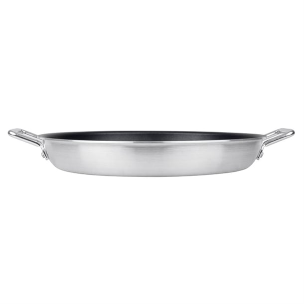 Vogue Aluminium Non-stick Teflon Platinum Plus Paella Pan 45cm ht991