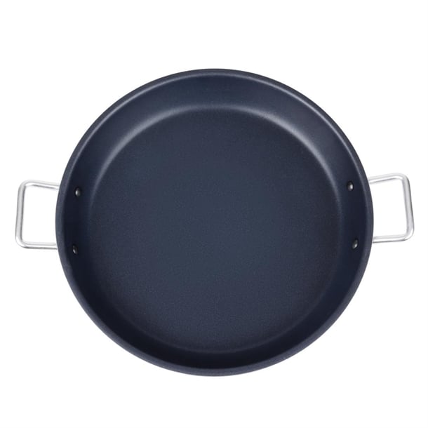Vogue Aluminium Non-stick Teflon Platinum Plus Paella Pan 45cm ht991